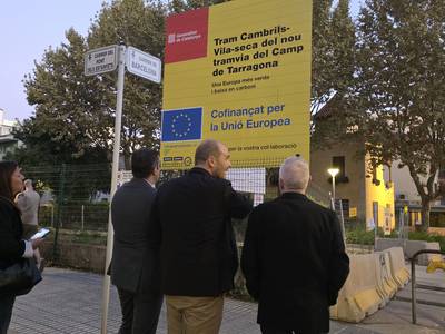 📸 El 'conseller' Albert Dalmau conoce algunos de los proyectos estratégicos de Salou