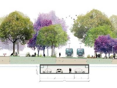 El Eix Cívic prevé cerca de 1.000 nuevas plazas de aparcamiento público