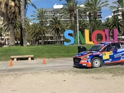 El equipo Cachón-Rozada (Toyota) se lleva la victoria del 59 RallyRACC en Salou