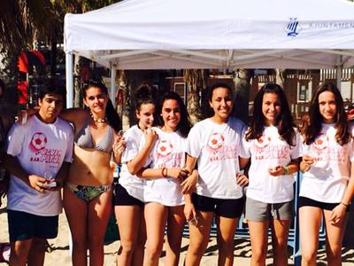 El fútbol y el voley protagonistas del 'Jugamos en la playa' de este fin de semana