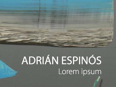 El ganador del premio Salou de investigación pictórica 2014, Adrián Espinós, inaugura este viernes una muestra en la Torre Vella