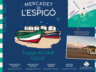 El Mercado del Espigón vuelve a Salou, este próximo sábado, 12 de junio, y hasta el 15 de septiembre