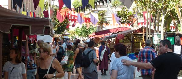 El mercado medieval de Salou cierra sus puertas con unos 22 mil visitantes