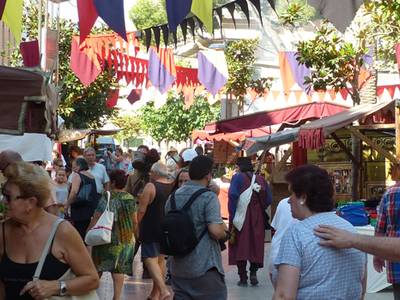 El mercado medieval de Salou cierra sus puertas con unos 22 mil visitantes