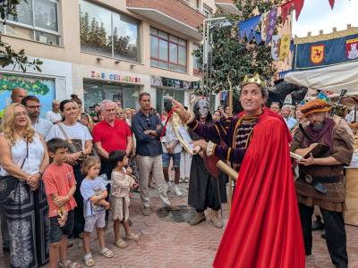 Salou inagura el Mercat Medieval en el marco de la Festa del Rei Jaume I