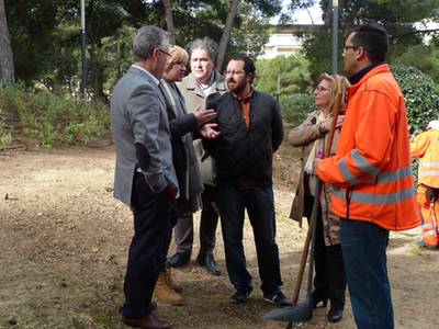 El Parque de la Ciudad y la Masía Catalana, lugares con trabajos de mejora y mantenimiento