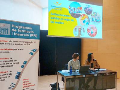 El programa de formación e inserción PFI de Salou presenta su participación en el proyecto 'Històries de vida'