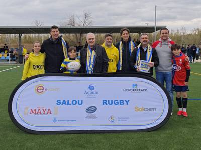 El Salou Academy Rugby Club inaugura el campo municipal con su primer partido oficial de competición