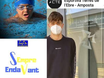 El salouense federado infantil Aitor San Pedro García, del Club Natació Salou, consigue incorporarse al Trabajo de Alto Rendimiento, en el Centre de Tecnificació Esportiva Terres de l’Ebre - Amposta