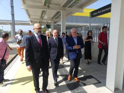 Entrada en funcionamiento de la nueva estación de tren Salou - PortAventura
