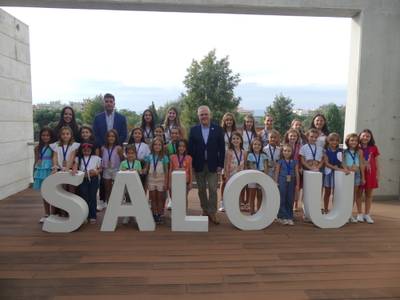 Entrega de medallas a las campeonas del Salou Club Esportiu