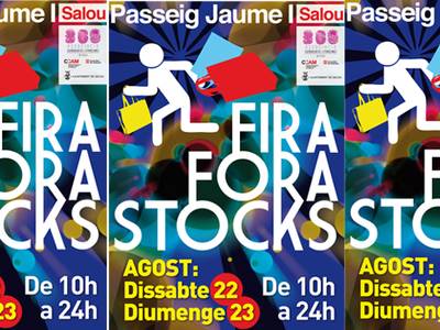 Este fin de semana vuelve la feria Fora Stocks con grandes descuentos y cerca de 50 carpas