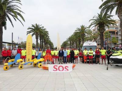 Éxito del servicio de salvamento y socorrismo en las playas de Salou en 2023