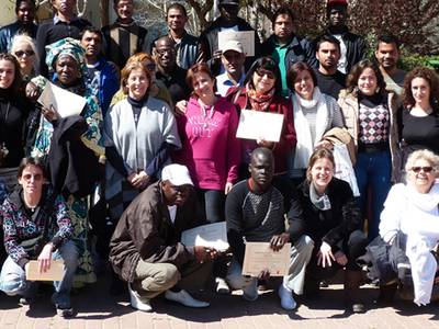 Finalizan los cursos de formación para los recién llegados y los de asesoramiento a las mujeres