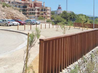 Finalizan los trabajos de mejora de acceso al Faro de Salou por la zona del Mollet