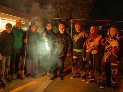 GALERÍA: El fuego, protagonista de un gran final en la Fiesta Mayor de Invierno de Salou