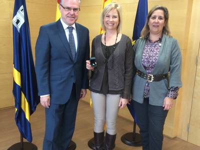 Homenaje a Luisa Bonet los 25 años trabajando para la Administración