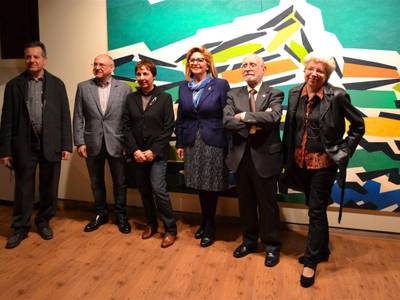 Inaugurada la exposición de la pintora vanguardista Rosa Torres