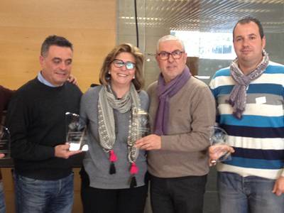 Javi Barragán y Juan Manuel Hidalgo ganan el campeonato de butifarra de Fiesta Mayor