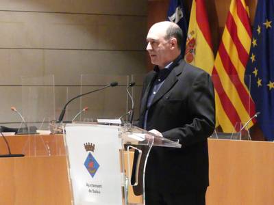 José María Reyes, pregonero de la Fiesta Mayor del 30 de Octubre: 'Me siento salouense como nadie y orgulloso de ello, y considero que este es mi lugar y el de mi familia'