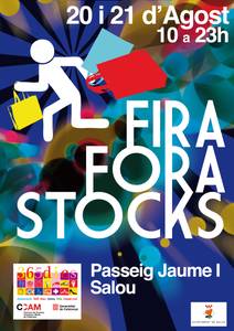 La “Fira Fora Stocks” vuelve con fuerza en el Paseo Jaume I, del 20 al 21 de agosto
