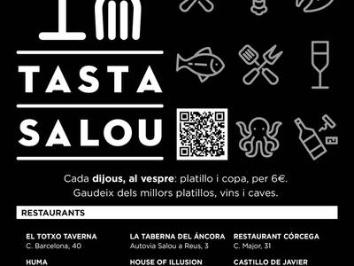 La AEH Salou reanuda el 'Tasta Salou' a partir de este próximo jueves, 26 de enero