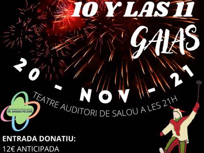 La Asociación Oncológica Dr. Amadeu Pelegrí de Salou celebra el próximo día 20 de noviembre la X gala benéfica 'Nos dieron las 10 y las 11 galas', a favor de la investigación contra el cáncer