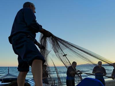 La Calada de las Mallas de San Pedro demostrará el arte de la pesca tradicional en la playa de Poniente