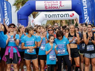 La Carrera de la Mujer de Salou se convierte en una fiesta