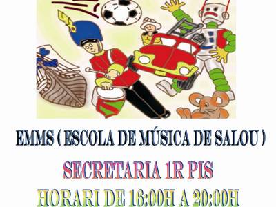 La Escuela de Música de Salou inicia una campaña de recogida de juguetes para las fiestas navideñas