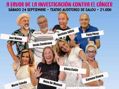 La obra de teatro solidaria ‘¡Y por fin... volvemos a reír!’, llega a Salou, este sábado, 24 de septiembre