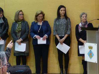 Las concejalas del Ayuntamiento de Salou se hacen suyo el manifiesto del Día Internacional de las Mujeres