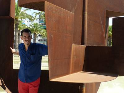 Las esculturas móviles de Pablo Bruera, en el paseo Jaume I de Salou