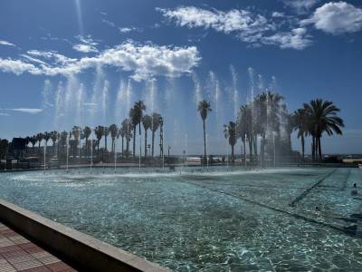 Las fuentes más emblemáticas de Salou funcionarán con agua reciclada