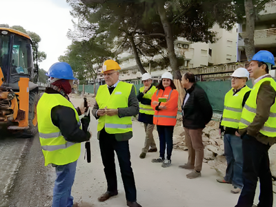 Las obras de Carles Buïgas de Salou avanzan a buen ritmo y enfocadas en mejorar el espacio para las personas
