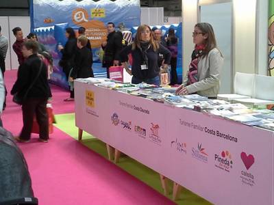 Los destinos de turismo familiar de la Costa Dorada se promocionan en la Feria Bebés & Mamas