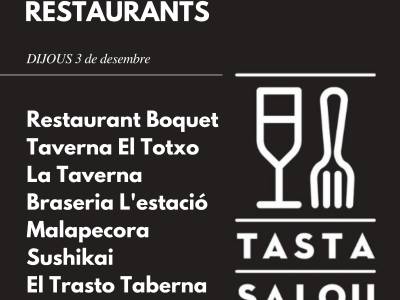 Los establecimientos del municipio retoman la ruta gastronómica 'Tasta Salou', este mes de diciembre