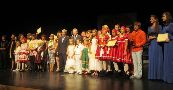 Los jóvenes rusos del Festival artístico Unost despiden con una gala en el TAS