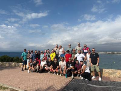 Los participantes del ‘Retiro Orlander’ visitan el Camino de Costa de Salou