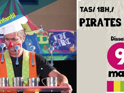 Los Piratas de circo desembarcan mañana en el TAS