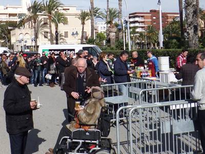 Los salouenses aprovechan el último día de la Fiesta Mayor de invierno para participar de los actos populares