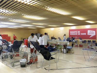 Más de treinta entidades se suman a la maratón solidaria de donación de sangre de Salou