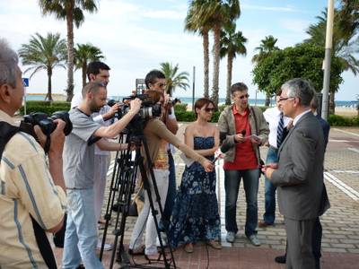 Medios de comunicación serbios visitan Salou y la Costa Dorada