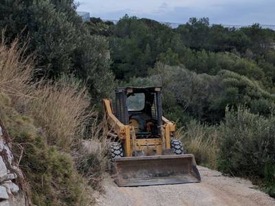 Mejoran un tramo del camino de Ronda en la zona del Mollet del Faro