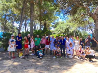 Miembros del Rotary Internacional conocen la Ruta de los Miradores de Salou