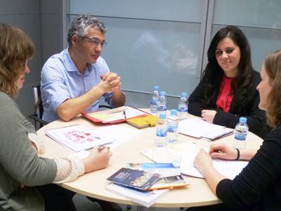 Oriol Amorós visita Salou para conocer in situ los servicios que se ofrecen desde Bienestar y Servicios Sociales