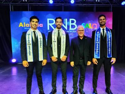 Pablo Herrera, Christian Losana i Alejandro Ortega brillen a la gala de Míster Espanya a Salou