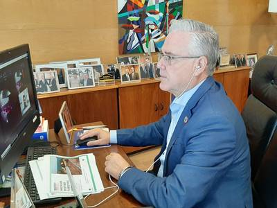 Pere Granados participa, telemáticamente, en el workshop 'Turismo sostenible en nuestros territorios', dentro de la 18ª Semana Europea de las Regiones y las Ciudades