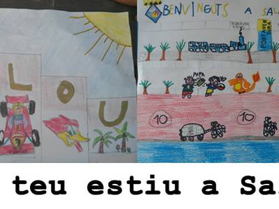 Raúl Mora y Jordi Jarne, ganadores del concurso de dibujo "Tu verano en Salou"