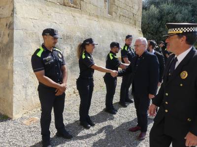 Reconocida la labor ejemplar de 18 policías de Salou durante su fiesta patronal